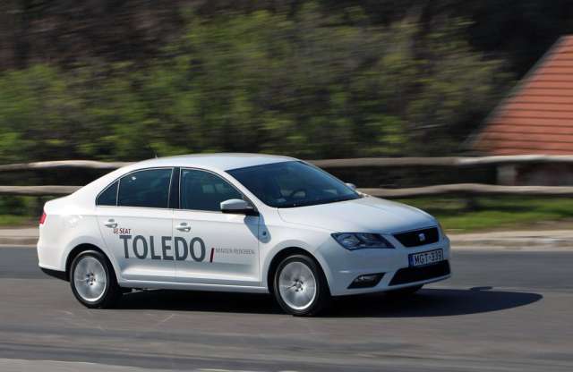 Fogyasztás? Nem tényező! SEAT Toledo 1.6 TDI CR teszt